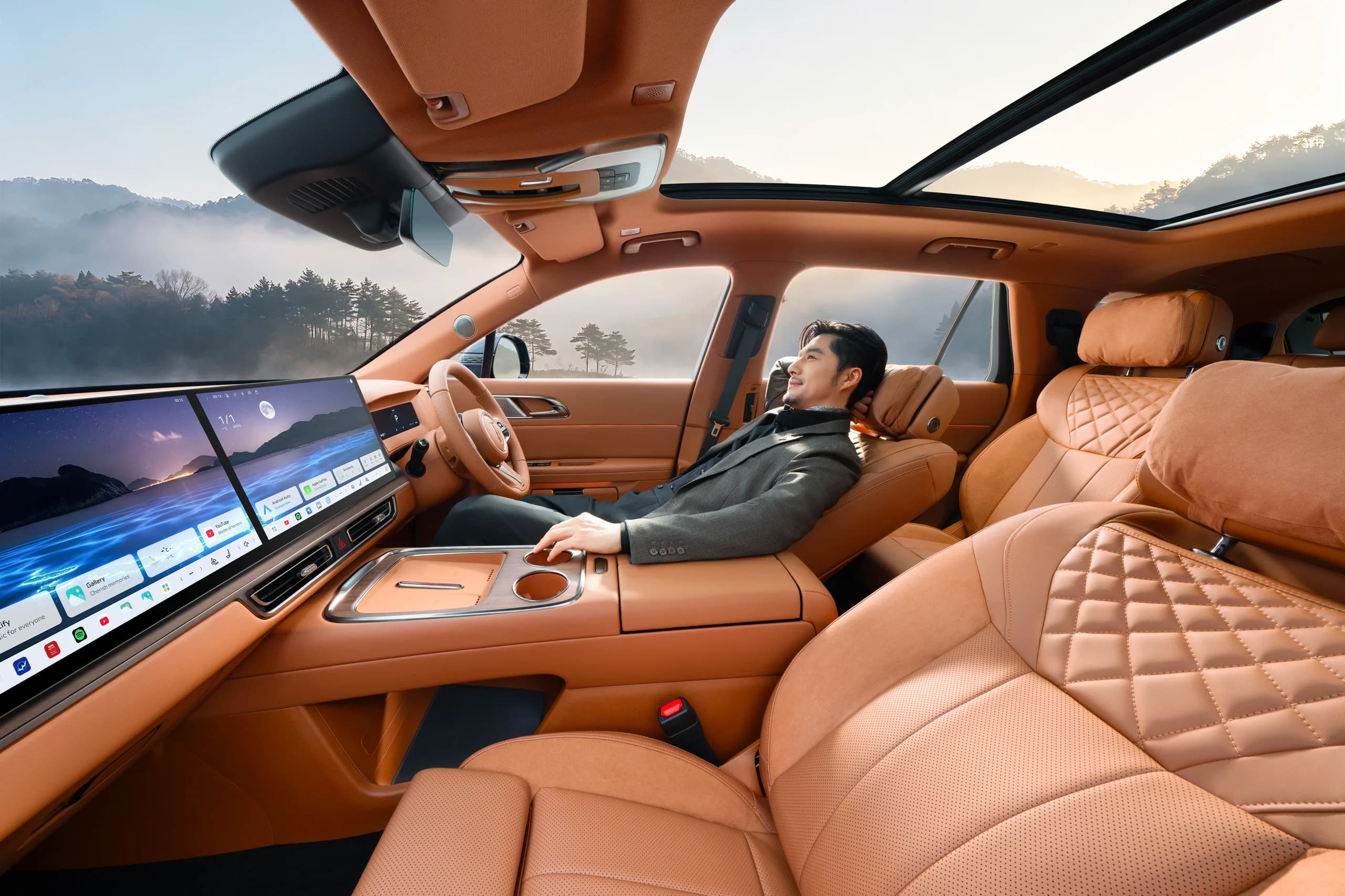 Massage function of drivers seat